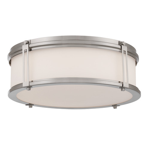 Merick LED Flush Mount in Brushed Nickel (7|16014-84-L)