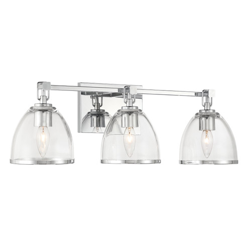 Wynnfrost Three Light Vanity in Chrome (7|15023-77)