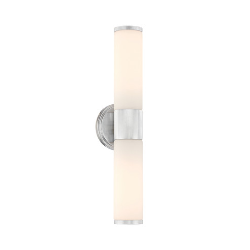 Voltelle Two Light Wall Sconce in Chrome (7|12062-77)