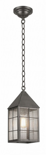 Ashford One Light Pendant in Gunmetal (405|9522-H-GM-SDY)