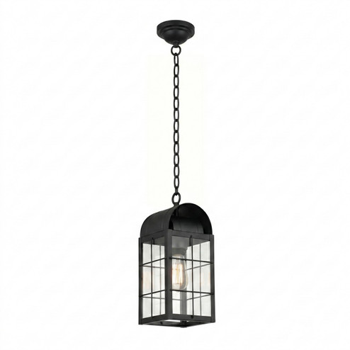 Durham One Light Pendant in Matte Black (405|9122-H-BK-CL)
