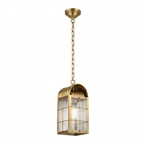 Durham One Light Pendant in Antique Brass (405|9122-H-AB-SDY)