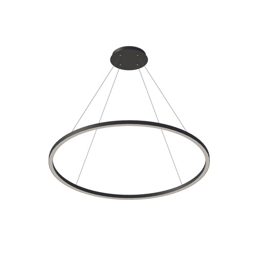 Compass LED Pendant in Black (326|COM-48P-BL-27U-30K)