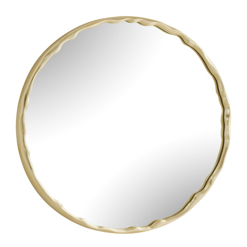 Crinkle Mirror in Champagne Leaf (52|08413)