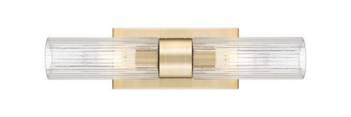 Downtown Urban Two Light Bath Vanity in Champagne Bronze (405|617-2W-CB-G617-8SCL)