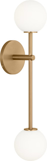 Sorelle Two Light Wall Sconce in Aged Iron (454|SCRJWS185AIOEG-LI)