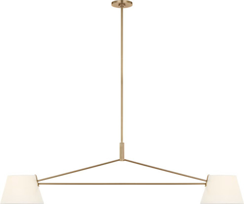 Hale Two Light Chandelier in Aged Iron (454|SCRJLS193AIWL-LI)