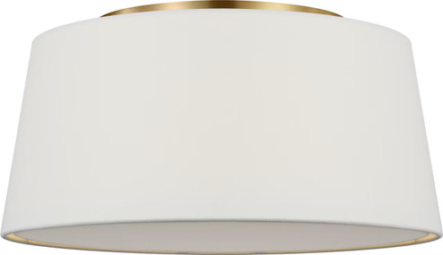Hale Three Light Flush Mount in Aged Iron (454|SCRJFM196AIWL-LI)