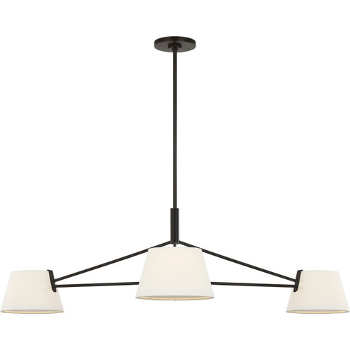 Hale Three Light Chandelier in Aged Iron (454|SCRJCH198AIWL-LI)