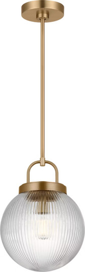 Preston One Light Pendant in Midnight Black (454|SCDJPD129MBKRG-LI)
