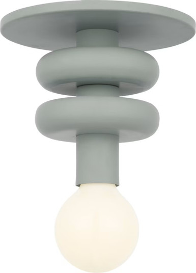 Malcolm One Light Flush Mount in Midnight Black (454|SCDJFM145MBK-LI)