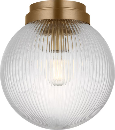 Preston One Light Flush Mount in Brushed Nickel (454|SCDJFM125BNRG-LI)