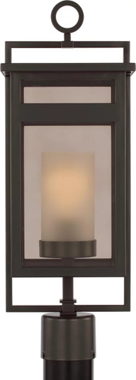 Fairhaven One Light Outdoor Post Mount in Truffle (454|SCCHCOPM121TRFWSG-LI)