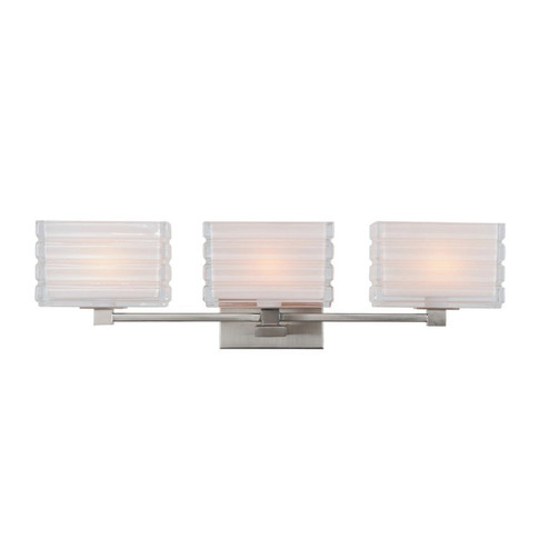 Sardinia Three Light Bath Vanity in Brushed Nickel (137|V67511BN)