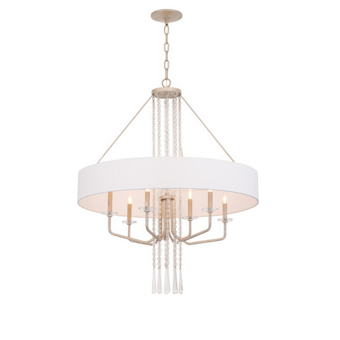Barcelona Nine Light Pendant in Transcend Silver (137|270P09TR)