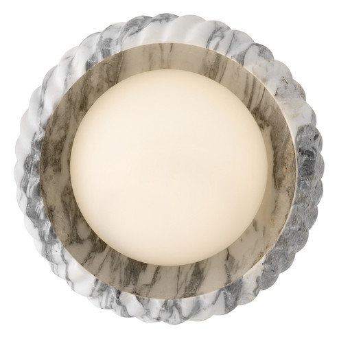 Tura LED Wall Sconce in White Marble (138|FR31310WM)