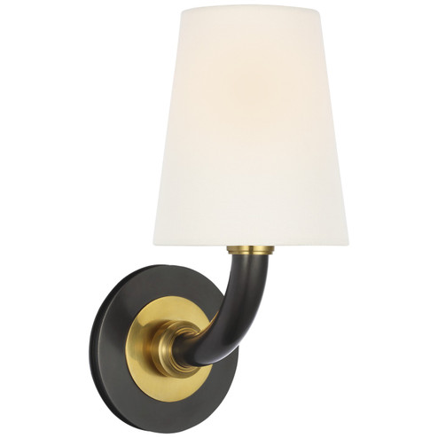 Rally LED Bath Sconce in Bronze and Hand-Rubbed Antique Brass (268|TOB 2515BZ/HAB-L)