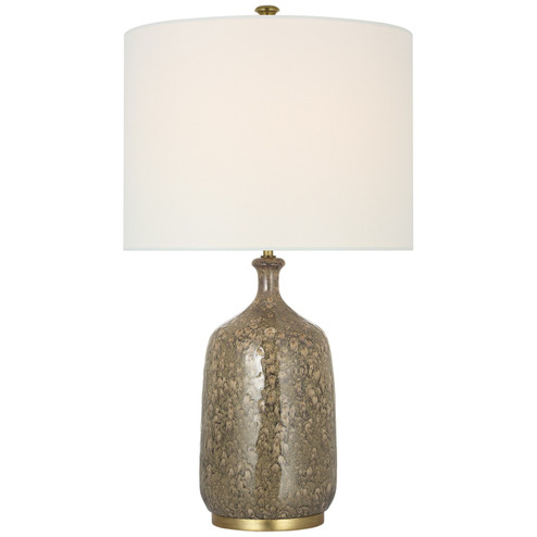 Culloden LED Table Lamp in Marbleized Sienna (268|ARN 3677MS-L-CL)