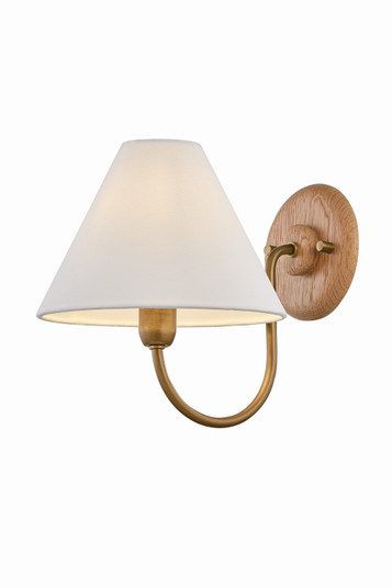 Bennie One Light Wall Sconce in Patina Brass (428|H1163101-PBR)