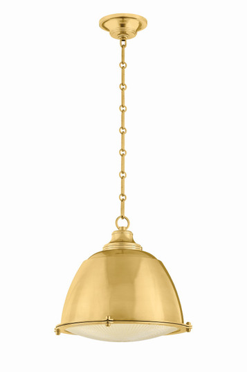 Milltown One Light Pendant in Aged Brass (70|4517-AGB)