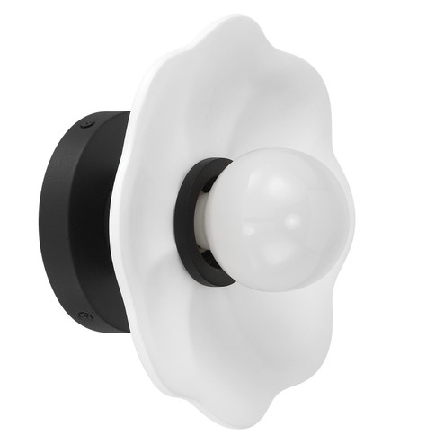 Ophelia One Light Wall Sconce in Textured Black (577|208598A)