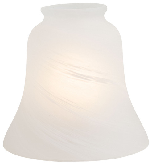 Minka Aire Glass Shade in Etched Marble (15|2549)