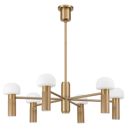 Callum LED Chandelier in Champagne Gold (577|208377A)