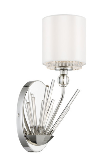 Sutton by Robin Baron One Light Wall Sconce in Polished Nickel (29|N7381-613)