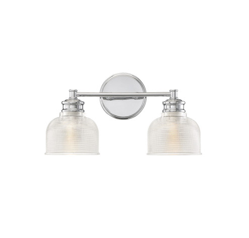 Mbath Two Light Bathroom Vanity in Chrome (446|M80034CH)