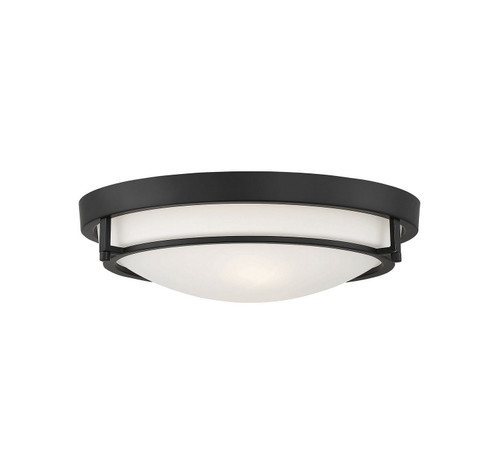 Mflus Two Light Semi-Flush Mount in Matte Black (446|M60019MBK)
