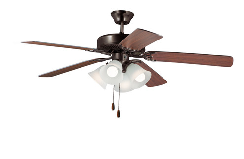 Basic-Max 52''Ceiling Fan in Oil Rubbed Bronze / Walnut / Pecan (16|89907FTOIWP)