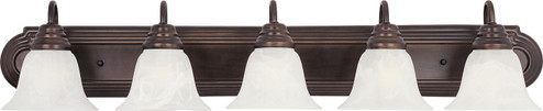 Essentials - 801x Five Light Bath Vanity in Oil Rubbed Bronze (16|8015MROI)