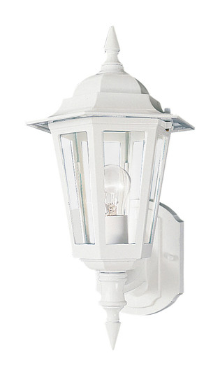Builder Cast One Light Outdoor Wall Lantern in White (16|3000CLWT)