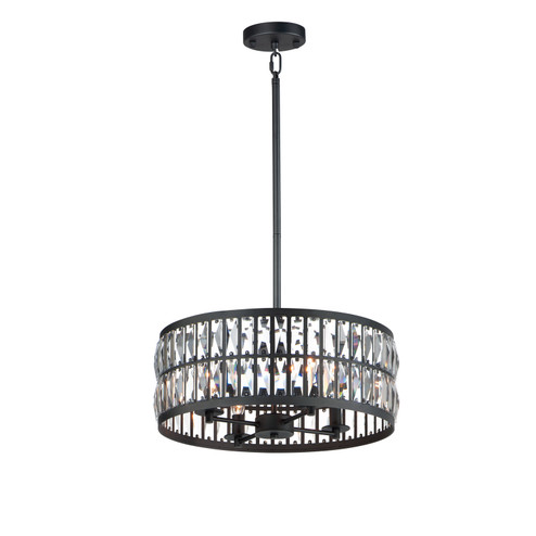 Madeline Four Light Pendant in Black (16|21815BCBK)