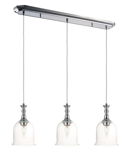 Centennial Three Light Pendant in Polished Nickel (16|20473CLPN)