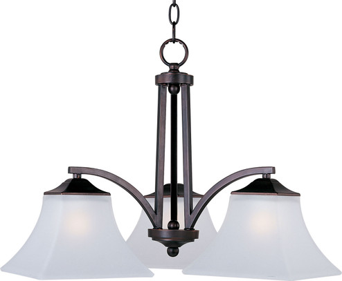 Aurora Three Light Chandelier in Oil Rubbed Bronze (16|20094FTOI)