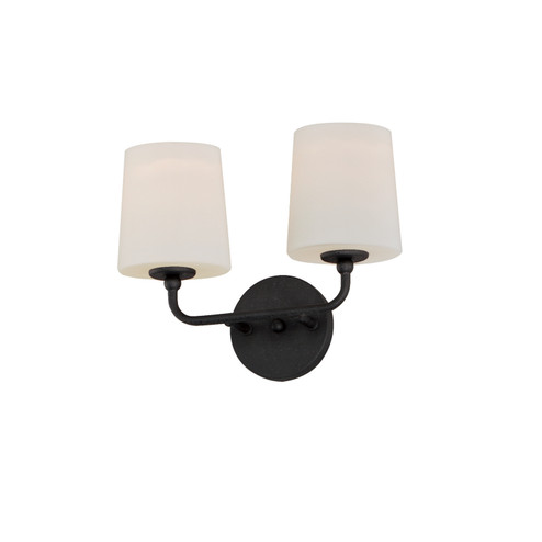 Bristol Two Light Wall Sconce in Anthracite (16|12092SWAR)