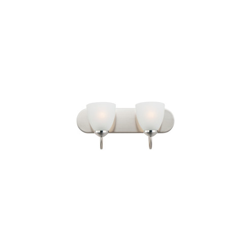 Axis Two Light Bath Vanity in Satin Nickel (16|11382FTSN)
