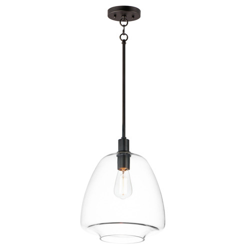 Babylon One Light Pendant in Black (16|11116CLBK)