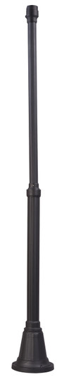 Poles Anchor Pole with Photo Cell in Black (16|1092BK/PHC11)