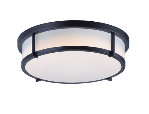 Rogue E26 Three Light Flush Mount in Black (16|10270WTBK)