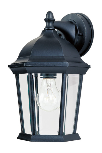 Builder Cast One Light Outdoor Wall Lantern in Black (16|1024BK)