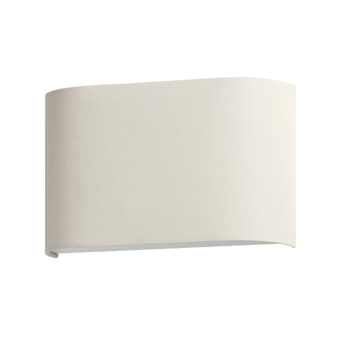 Prime LED Wall Sconce in Oatmeal Linen (16|10239OM)