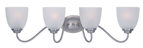 Stefan Four Light Bath Vanity in Satin Nickel (16|10074FTSN)