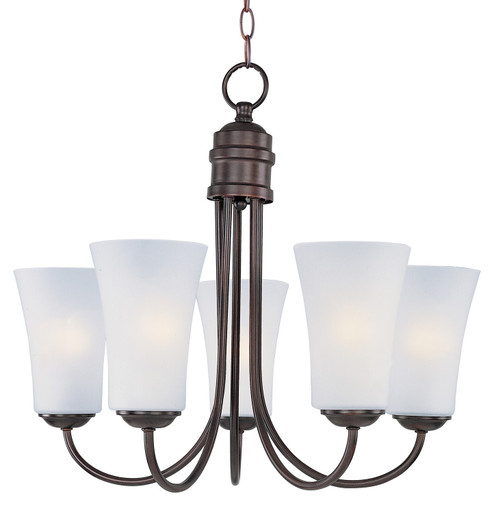 Logan Five Light Chandelier in Oil Rubbed Bronze (16|10045FTOI)