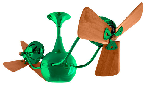 Vent-Bettina Ceiling Fan in Esmeralda (101|VB-GREEN-WD)