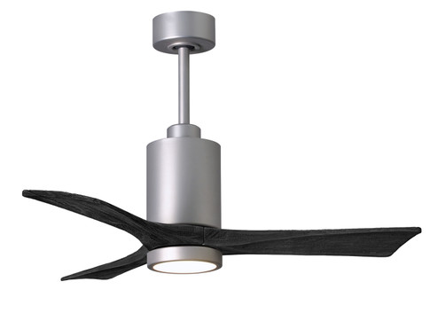 Patricia-3 42'' Ceiling Fan in Brushed Nickel (101|PA3-BN-BK-42)