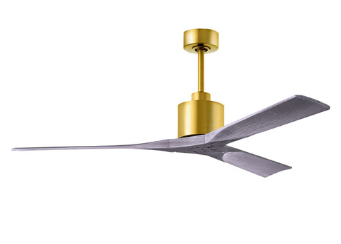 Nan 60'' Ceiling Fan in Brushed Brass (101|NK-BRBR-BW-60)