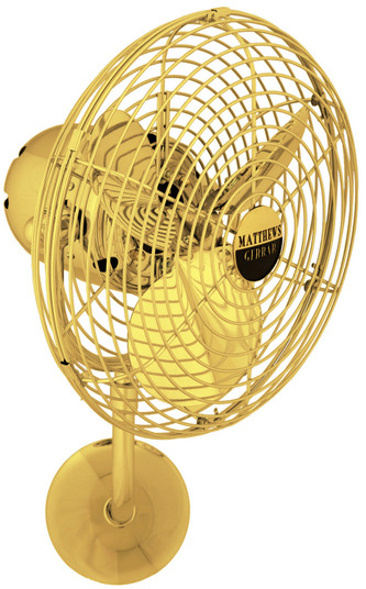 Michelle Parede 19''Wall Fan in Ouro (101|MP-GOLD-MTL)
