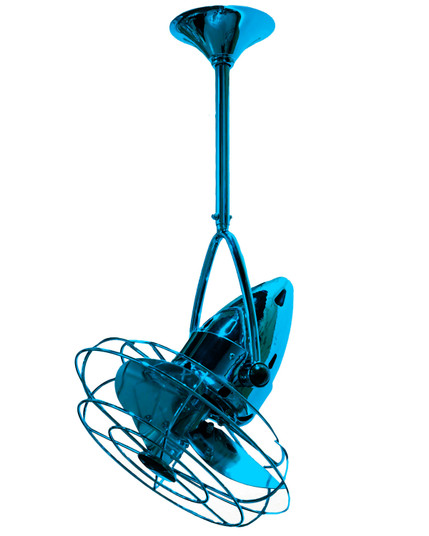 Jarold Direcional 13'' Ceiling Fan in Agua Marinha (101|JD-LTBLUE-MTL)